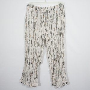 CP Shades Aztec Print Capri Pants